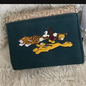 Loungefly safari Mickey Mouse wallet